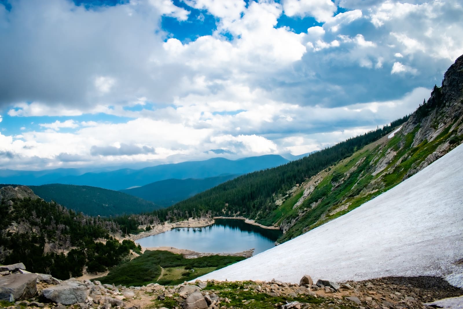 Saint Mary's Glacier Hike Near Idaho Springs, Colorado